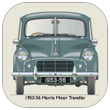 Morris Minor Traveller Series II 1953-56 Coaster 1
